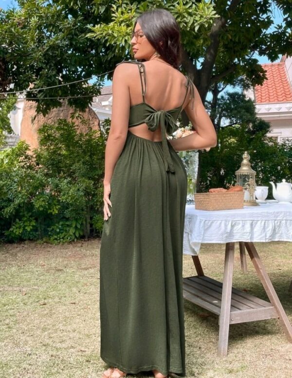 Knot Maxi Cami Dress - Image 2